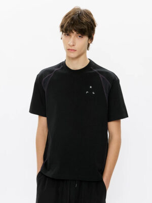 Crew Neck Cool Touch Cotton Polyester Short Sleeve T‑Shirt